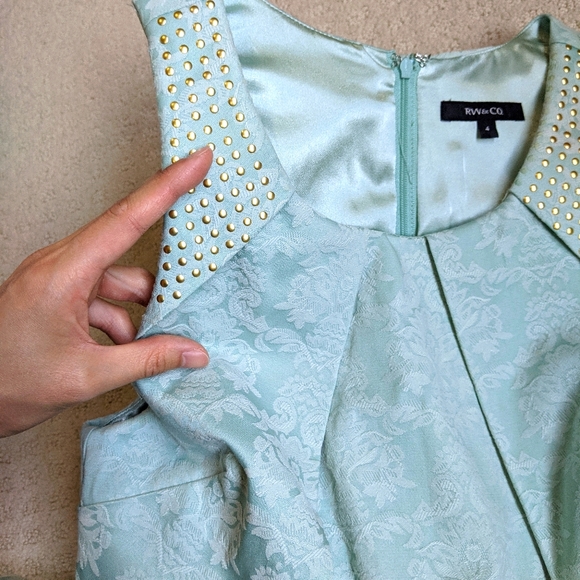 RW&CO. mint green dress - Picture 3 of 3